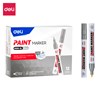 DELI PAINT MARKER BULLET 2MM SILVER BOX 12