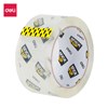 DELI LOW NOISE PACKAGING TAPE 48MM X 66M CLEAR EACH