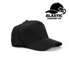 MOONDYNE ELASTIC FIT 5 PANEL HAT  BLACK  SIZE ML