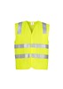 SYZMIK HI VIS SAFETY VEST WITH REFLECTIVE TAPE  YELLOW  SIZE 5XL