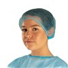 DISPOSABLE HAIR CAP BLUE PACK 100