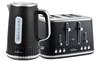 SUNBEAM FRENCH RIVIERA BREAKFAST PACKUP TOASTER AND KETTLE SET BLACK