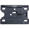 REXEL ID CARD HOLDER WITH ADJUSTABLE POCKET CLIP BLACK PACK 10