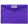 MARBIG DOCULOPE WALLET BUTTON CLOSURE A4 PURPLE