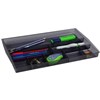 ITALPLAST DRAWER TIDY 8 COMPARTMENT TINTED SMOKE