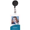 REXEL ID RETRACTABLE ID CARD HOLDER REEL BLACK