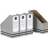 MARBIG MAGAZINE BOX GREY PACK 4
