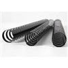 GBC PLASTIC BINDING COMB ROUND 21 LOOP 25MM A4 BLACK PACK 50