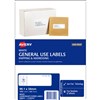 AVERY 938202 L7162 GENERAL USE LABEL LASERINKJET 16UP WHITE PACK 100