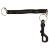 REXEL ID SPIRAL CORD WITH KEY RING HEAVY DUTY BLACK