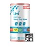 LIVI ESSENTIALS COMMERCIAL HEAVY DUTY WIPES RED