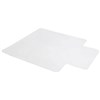 RAPIDLINE CHAIRMAT PVC KEYHOLE HARDFLOOR 1350 X 1150MM