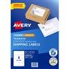 AVERY 959403 L7165 TRUEBLOCK INTERNET SHIPPING LABEL LASER 8UP WHITE PACK 10