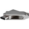 SHINTARO 2IN1 OTG POCKET DISK DRIVE USBA  USBC 30 64GB GREY