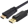 COMSOL DISPLAYPORT CABLE MALE TO HDMI MALE 1M