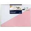QUARTET GEO WHITEBOARD 580 X 430MM PINK