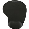 DYNAMIC TECHNOLOGY ERGO MOUSE PAD WITH WRIST REST BLACK