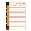 COLLINS EDGE MIRA WALL CALENDAR EDMRFC135 MONTH TO VIEW A3