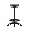 BURO POLO DRAFTING STOOL PU BLACK