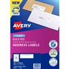 AVERY 959061 L7156 QUICK PEEL ADDRESS LABEL WITH SURE FEED LASER 45UP WHITE PACK 100