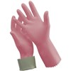 PRO SILVER LINED RUBBER GLOVES SIZE 7SMALL BLUE