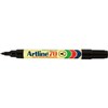 ARTLINE 70 PERMANENT MARKER BULLET 15MM BLACK CARTON 576