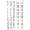 GBC WIRE BINDING COMB 21 LOOP 14MM A4 BLACK PACK 100