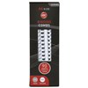 GBC PLASTIC BINDING COMB ROUND 21 LOOP 12MM A4 WHITE PACK 100