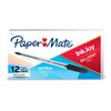 PAPERMATE INKJOY 50ST BALLPOINT PENS MEDIUM BLACK BOX 12