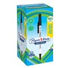 PAPERMATE KILOMETRICO BALLPOINT PENS MEDIUM BLACK BOX 50