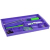 ITALPLAST DRAWER TIDY 8 COMPARTMENT GRAPE