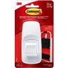 COMMAND ADHESIVE JUMBO HOOK WHITE PACK 1 HOOK AND 4 STRIPS
