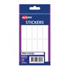 AVERY 932018 MULTIPURPOSE STICKERS RECTANGLE 14 X 38MM WHITE PACK 105