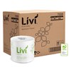 LIVI 7008 EVERYDAY TOILET TISSUE ROLL 2PLY 400 SHEET CARTON 48