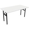 RAPIDLINE FOLDING TABLE 1800 X 900MM NATURAL WHITE