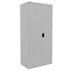 STEELCO STATIONERY CABINET 3 SHELVES 1830 X 914 X 463MM SILVER GREY