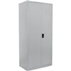 STEELCO STATIONERY CABINET 4 SHELVES 2000 X 914 X 463MM SILVER GREY