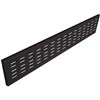 RAPID SPAN METAL MODESTY PANEL 1800MM DESK 1590 X 300MM BLACK
