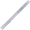 LINEX SL30 STEEL RULER IMPERIALMETRIC 300MM