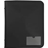 MARBIG ZIPPER BINDER 25MM 2D BLACK