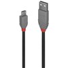 LINDY 36733 ANTHRA LINE USBA 20 TO MICROB CABLE 2M BLACK
