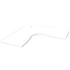 RAPIDLINE SCREEN SCALLOPED CORNER WORKSTATION DESK TOP 1800 X 1800 X 750 NATURAL WHITE