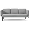 RAPIDLINE CAPRI LOUNGE CHAIR 3SEATER LIGHT GREY