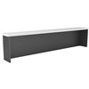 RAPID WORKER STRAIGHT HOB 1800 X 350 X 400MM WHITEIRONSTONE