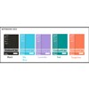 COLOURHIDE NOTEBOOK 200 PAGE A5 ASSORTED