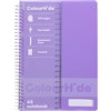 COLOURHIDE NOTEBOOK 200 PAGES A5 LAVENDER