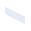 RAPIDLINE ARCH PERFORATED MODESTY PANEL 1300 X 300 X 20MM WHITE