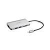 KENSINGTON UH1400P 8IN1 USBC DOCKING STATION GREY