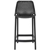 RAPIDLINE CAST HIGH STOOL 650MM BLACK