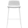 RAPIDLINE PIXEL COUNTER STOOL 630MM LIGHT GREYWHITE